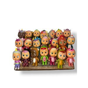 Cry Babies Magic Tears Mini Dolls Lot of 21 Collectible Figures